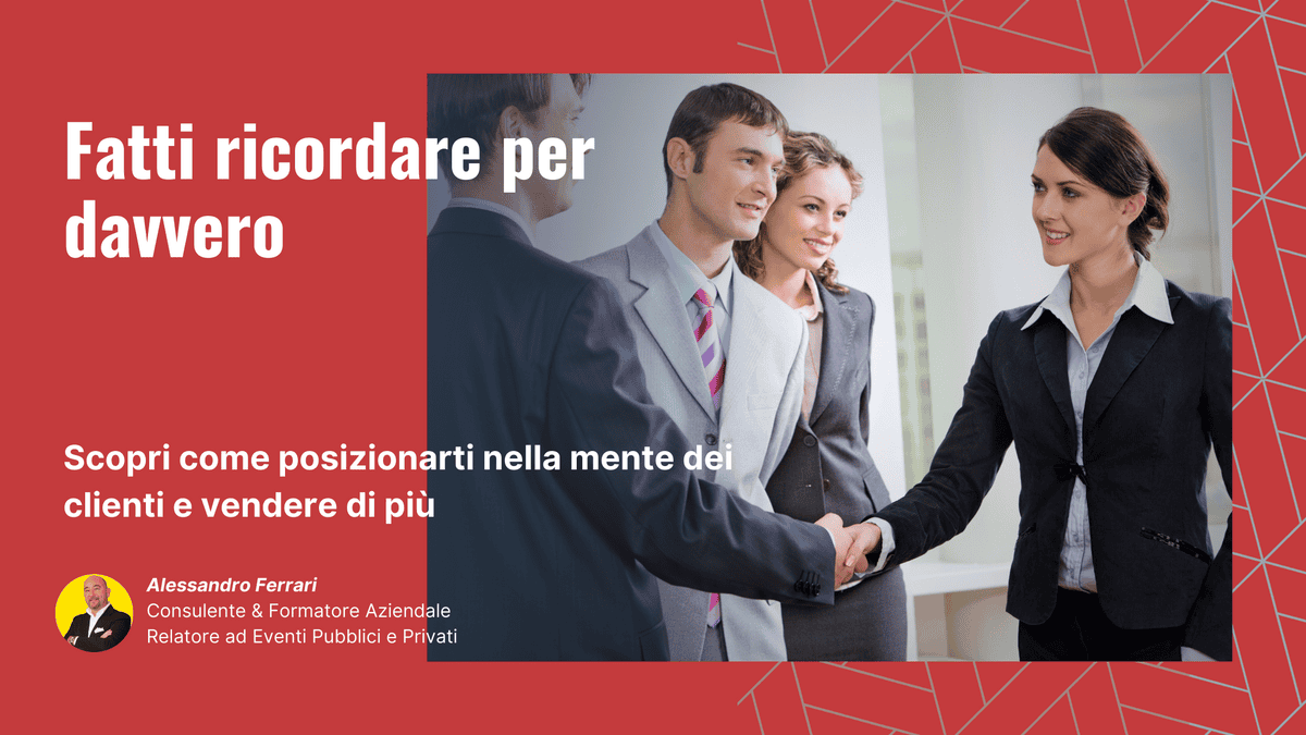 Brand positioning strategie per farsi ricordare dai clienti